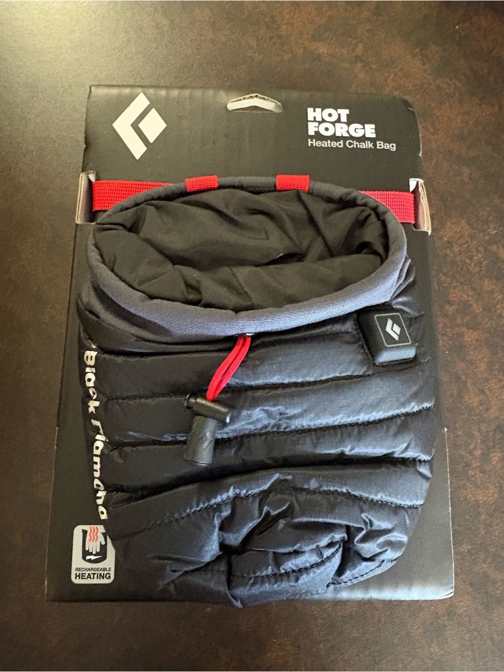 Black Diamond heated chalk bag
